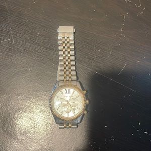 Mens two tone Michael kors watch